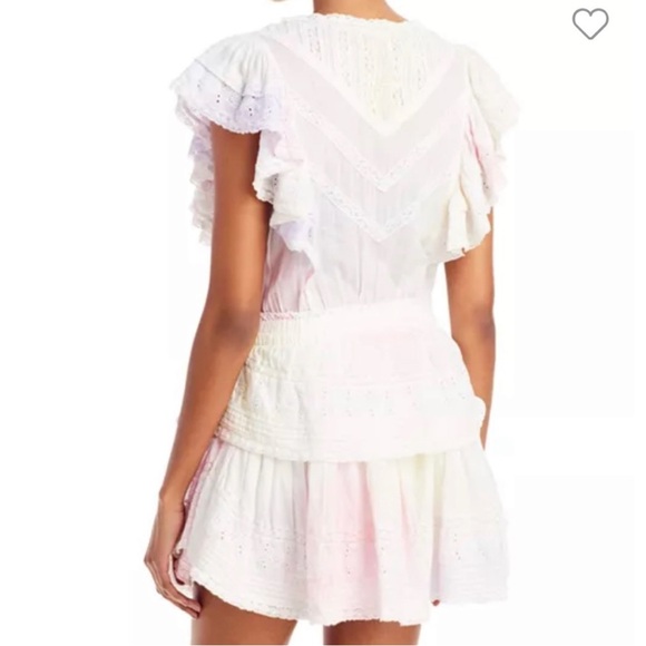 LoveShackFancy Gwen Mini Dress Multicolor Size Small - Picture 5 of 10